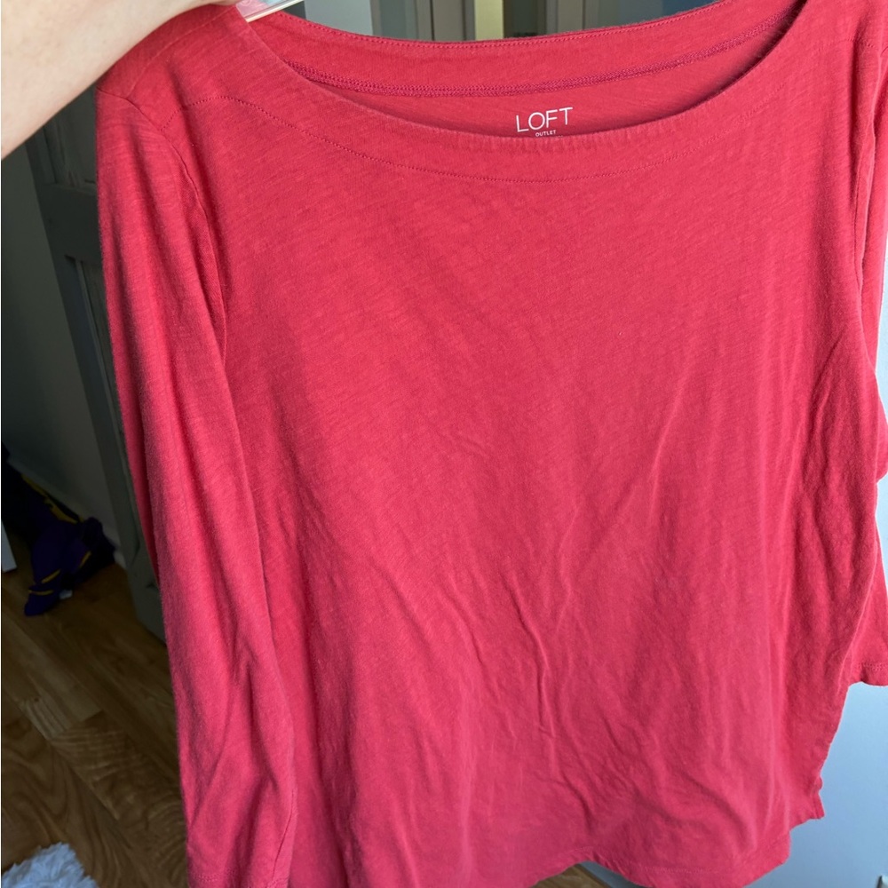 LOFT Women's Vibrant Long Sleeve Tee